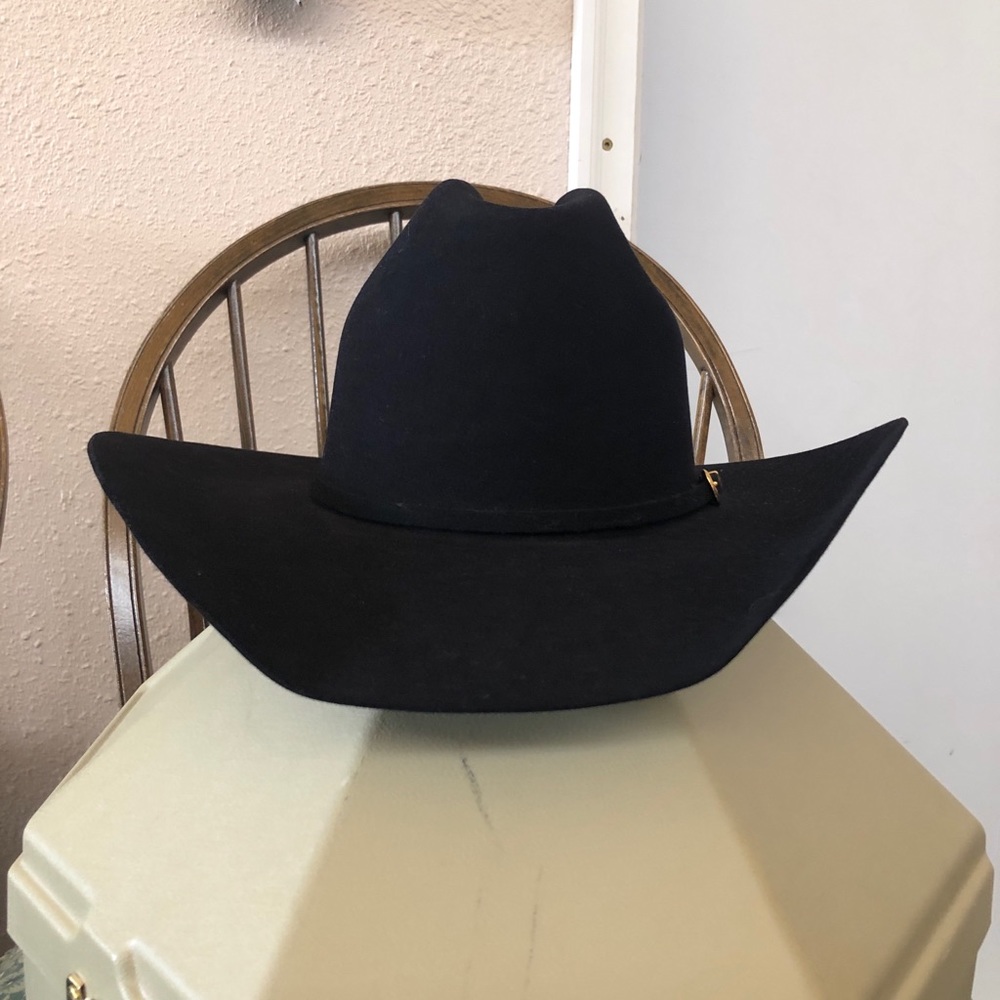 10X Black Advantage 7 1/4  Felt Hat
